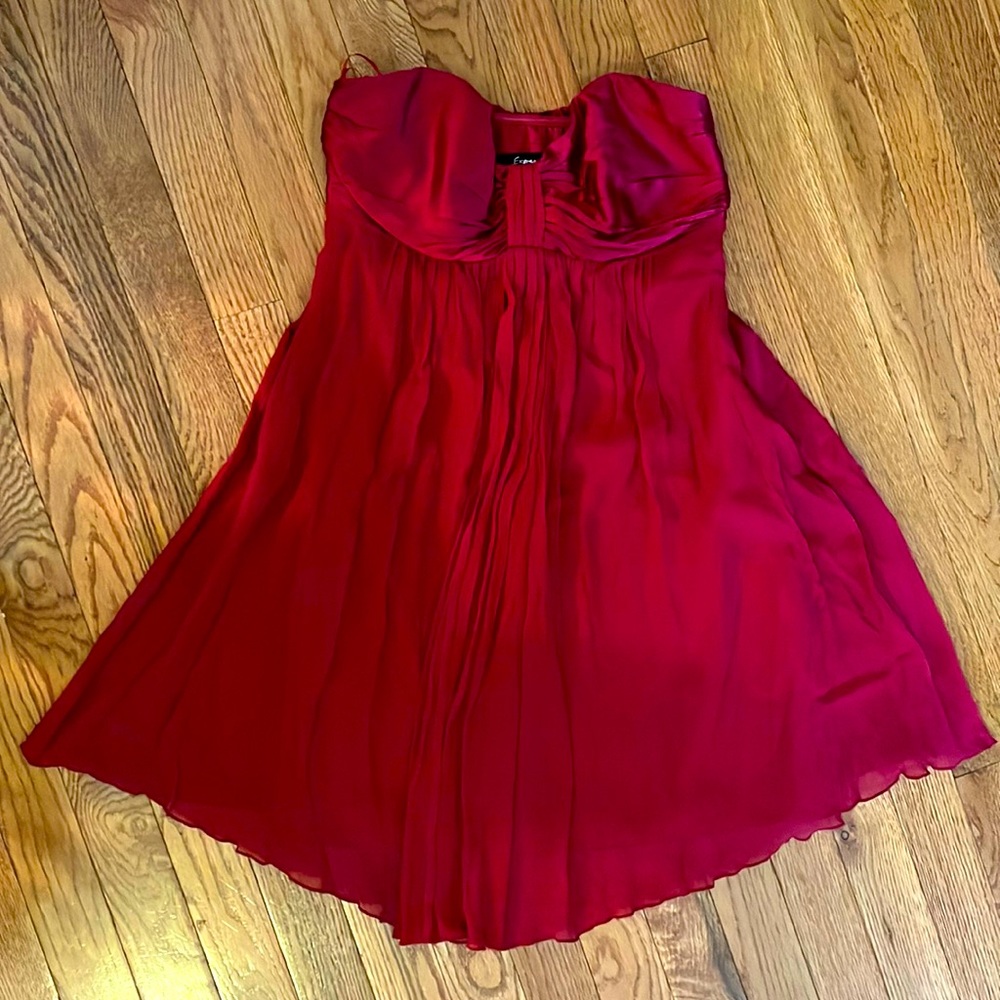 Express strapless dress